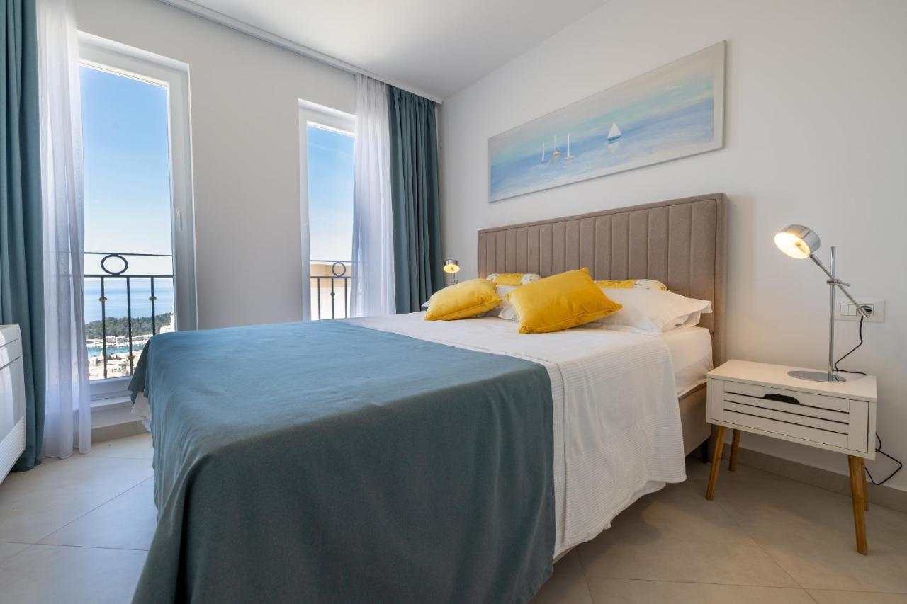 Villa Smaragd - Lapis - Luxury Apartment With Shared Pool Makarska Exteriör bild