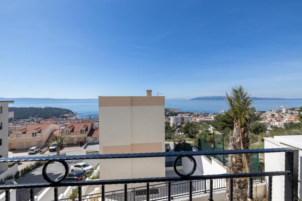 Villa Smaragd - Lapis - Luxury Apartment With Shared Pool Makarska Exteriör bild